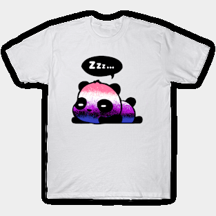 Gender Fluid pride panda T-Shirt